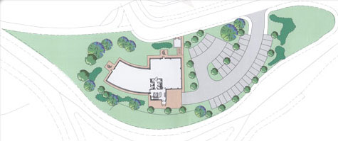 Cherry Tree House site plan