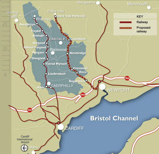 Map of Railway Networks